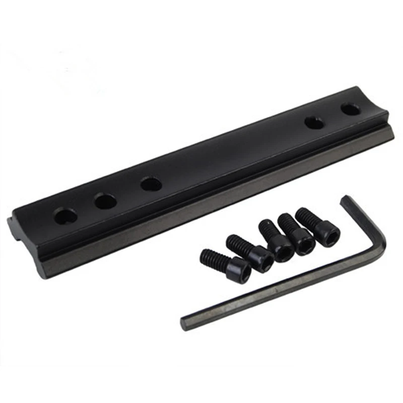 Тактический изогнутый нижний 20 мм базовый преобразователь планки Пикатинни 100