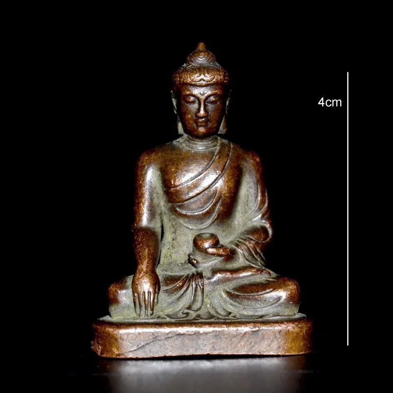 Sakyamuni Будда непальский старый статуя ручной работы Будда|Статуи и скульптуры| |