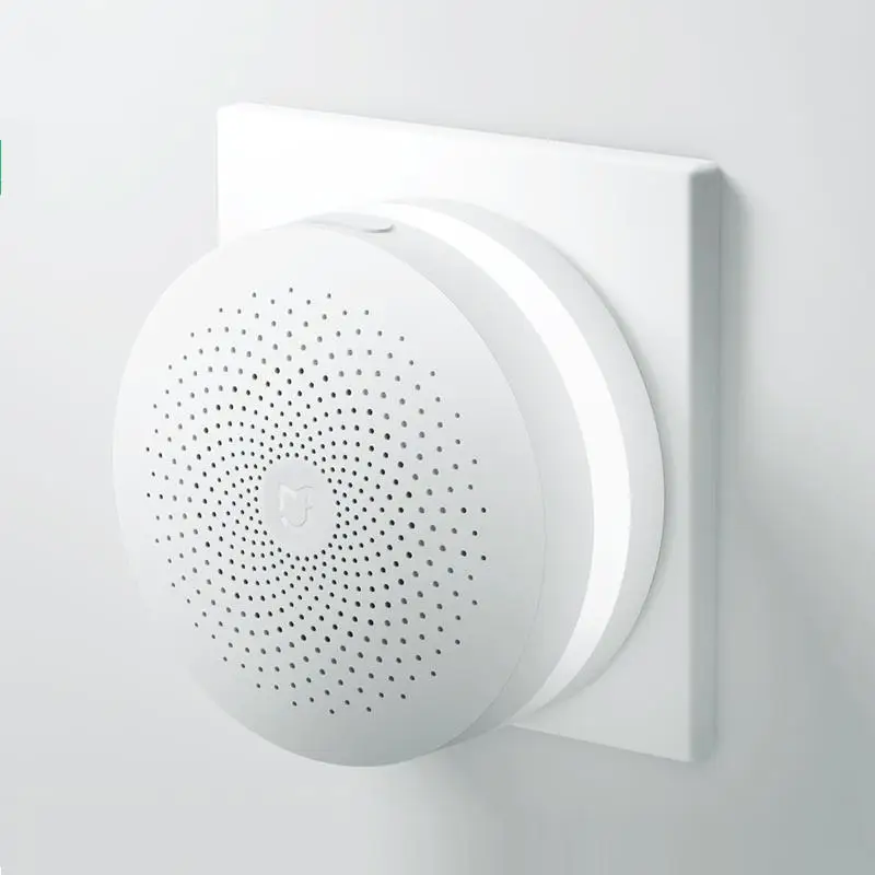 Обновленная версия Xiaomi Mi шлюз умный WiFi Пульт дистанционного управления работа с умным датчиком комплект ДЕТЕКТОР ГАЗОВОЙ СИГНАЛИЗАЦИИ - Цвет: Белый