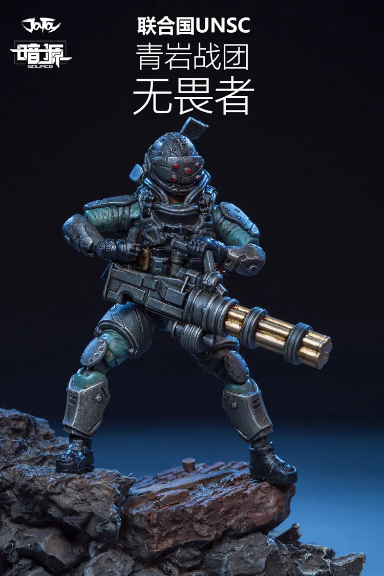 JOY TOY 1:25 модель Фигурка солдат UNSC бесстрашный воин
