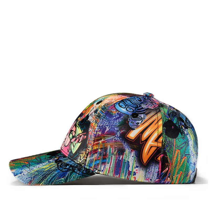 2019 GRAFFITI Baseball Cap for Men Women Hip Hop Hat Rap Singer Dancer Performer Artist Harajuku Casquette | Аксессуары для одежды