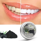 Из Черного бамбукового угля порошок для отбеливания зубов, активированный уголь, чистый порошок для зубов, зубная щетка для отбеливания зубов TSLM1