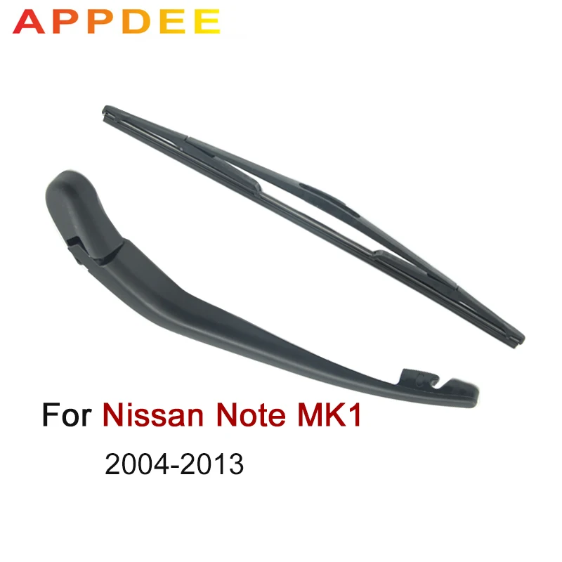 APPDEE стеклоочиститель 12 &quotЗадняя щетка стеклоочистителя для Nissan Note MK1 2004 2005 2006 -2013