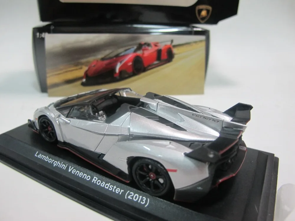 Литая под давлением игрушка модель 1:43 Lambor ghini Veneno Roadster 2013 Спортивный гоночный