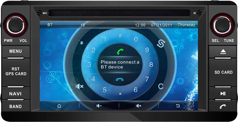 Car DVD for MITSUBISHI OUTLANDER /LANCER/ASX 2013- With GPS 6.2inch Touch Screen Video Ipod BT 4G Card Map 3G Optional | Автомобили и
