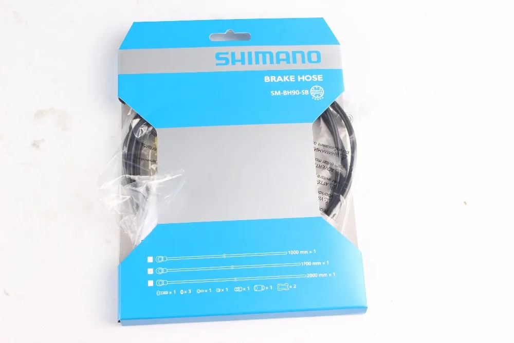 Shimano SM-BH90-SB SM-BH90-SS тормозной шланг M395 M596 M615 M8000 M9000 XT XTR диск тормозной шланг комплект 1000 мм 1700 мм bh90-ss bh-90-sb