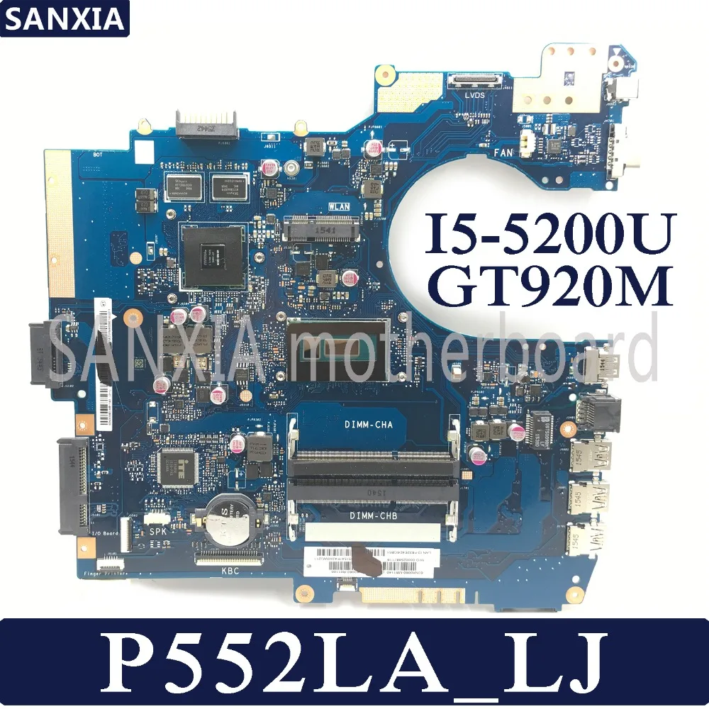 Материнская плата KEFU P552LA_LJ для ноутбука ASUS P552LA P552LJ P552L P552 протестированная
