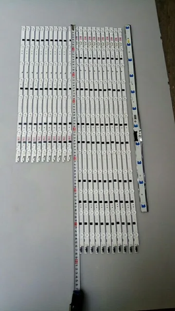 1264 мм Светодиодная подсветка лампы светодиодные полосы 20 светодиодов для SamSung 60