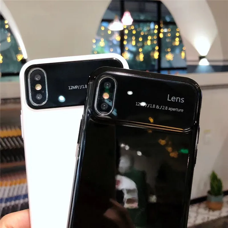DISCASE чехол для телефона iphone 8 7 6 6s плюс iphoen X ПК Жесткий корпус все включено простой