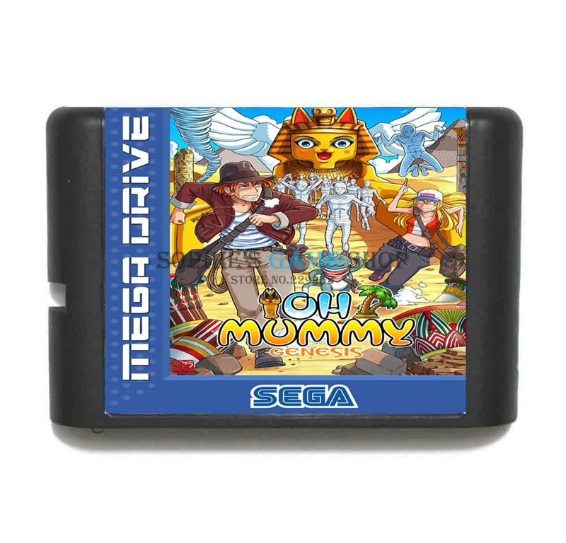 Игровой картридж OH Mommy новейшая 16-битная игровая карта для Sega Mega Drive / Genesis System |