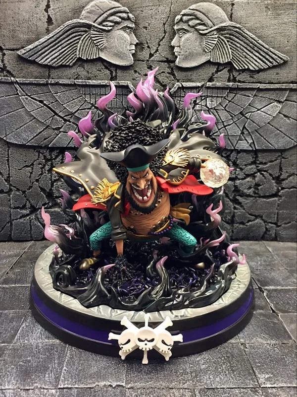 

MODEL FANS instock one piece sd version 24cm Marshall D Teach Battle Stance gk resin statue Figure for Collection