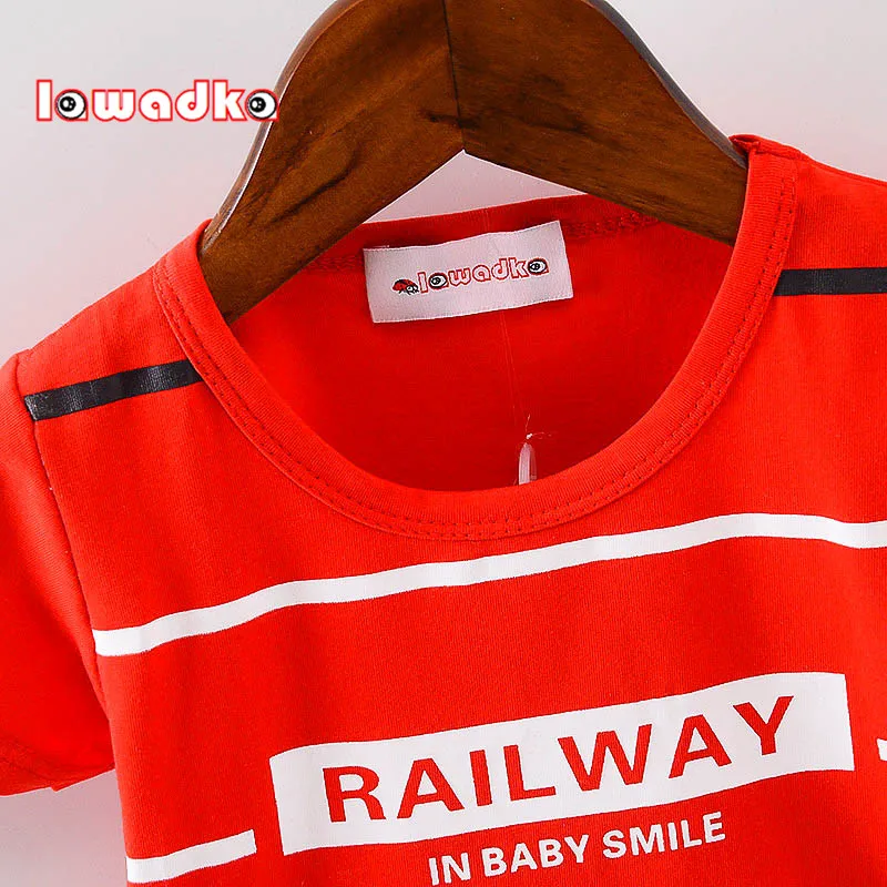Striped Sport Baby Girls Boys t-shirt Short Sleeve t-shirts for boys Cotton Children Clothes | Детская одежда и обувь