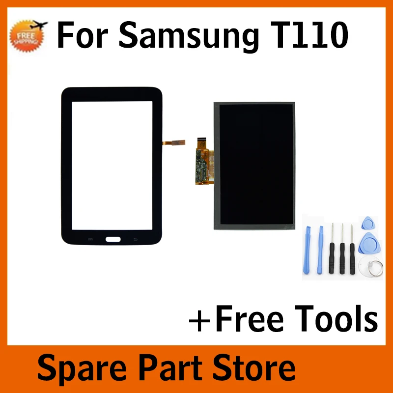 Angcoucoux для samsung Galaxy Tab 3 Lite SM T110 T111 7 0 дюйма Сенсорный экран планшета + ЖК дисплей