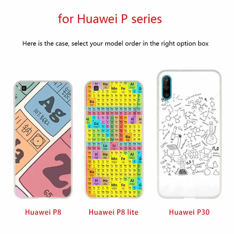 MLLSE химический чехол для рисования силиконовый мягкий ТПУ Huawei P30 P40 P20 Pro P10 P9 Lite P Smart