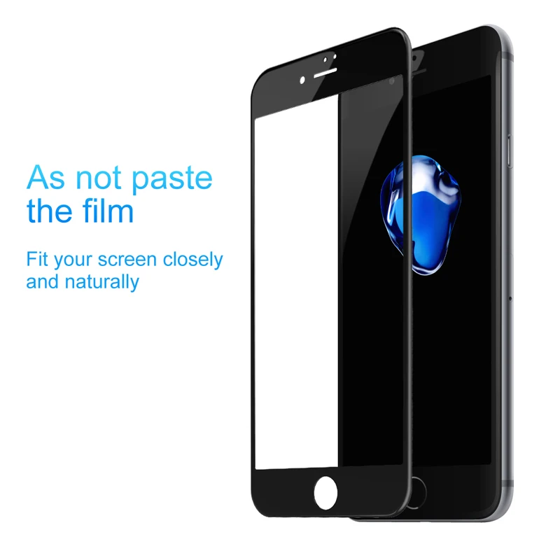 BASEUS 3D закаленное Стекло для Apple iPhone 7 0.3 мм Arc Плёнки Экран протектор Защитная iphone