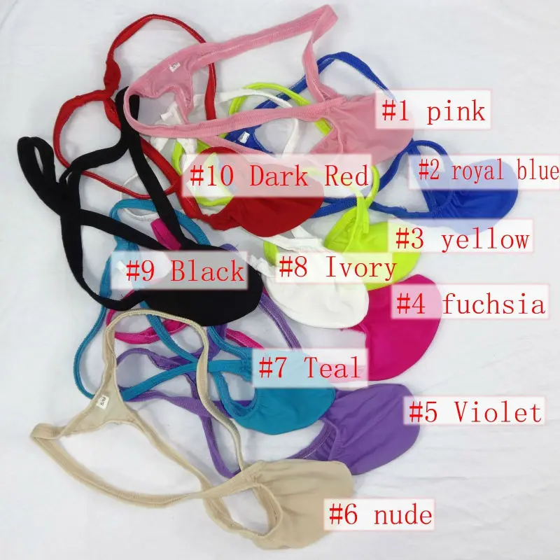 Мужские Трусы стринги полупрозрачные ультратонкие шелковистые Стрейчевые