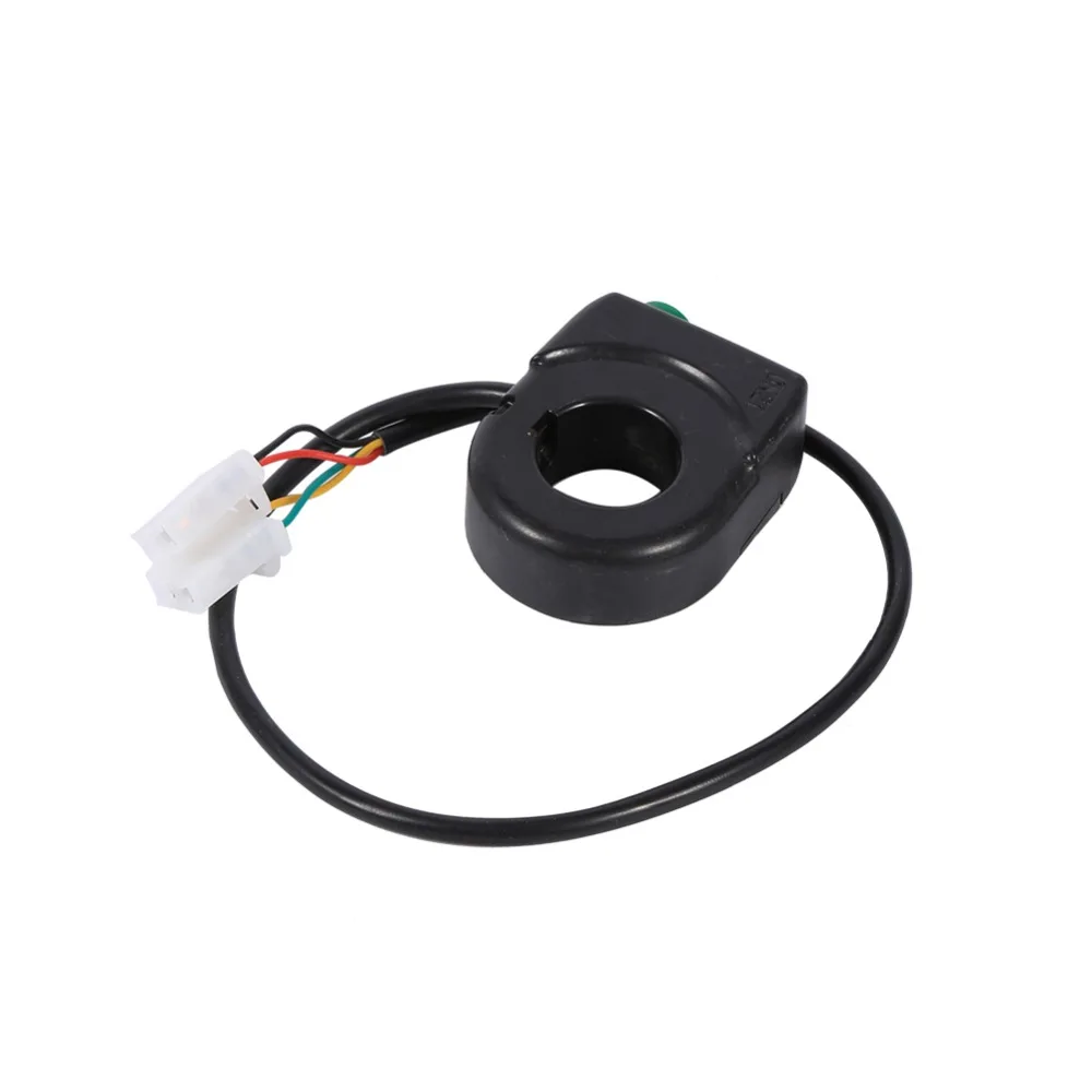 12V Horn Head Light Black On-Off Button Handlebar Switch For Motorcycle Scooter for 7/8" diameter handlebar motorcycle E-bike