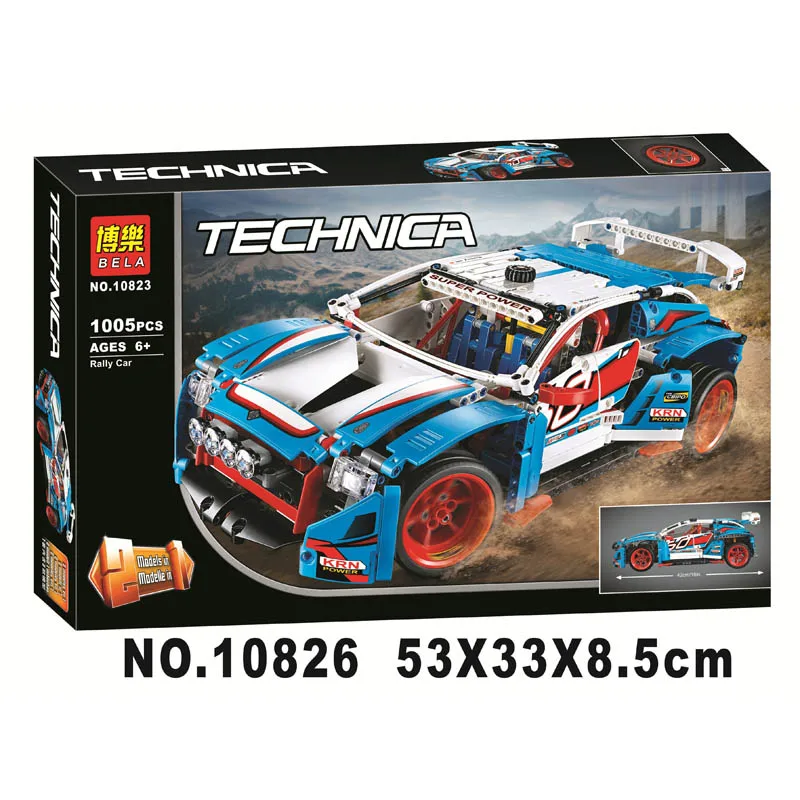 Новое поступление творческий Совместимость Legoe техника город серии спортивная