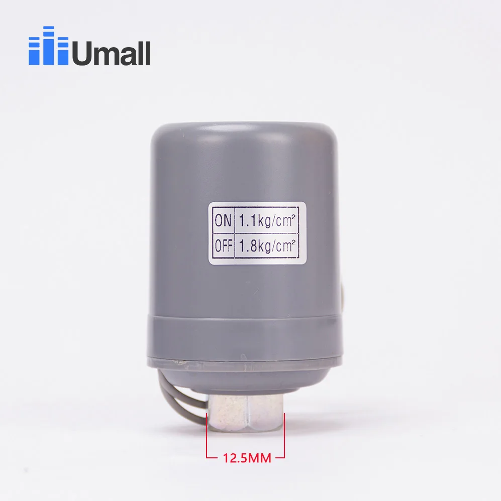 1.1-1.8kg 12.5mm 1,1 кг до 3,0 кг переключатель давления автоматический подкачивающий насос запасная часть защита от воды датчик контроля регулятор контроллер - Цвет: 1.1-1.8kg 12.5mm