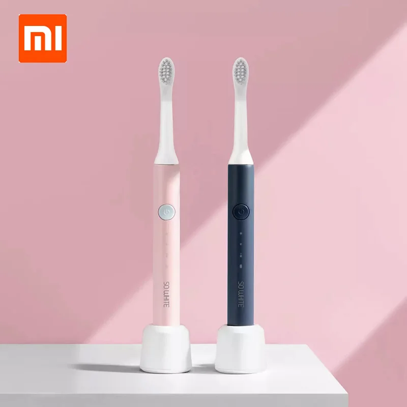 Xiaomi SOOCAS SO WHITE EX3 электрическая звуковая зубная щетка USB Беспроводная перезаряжаемая зубная щетка Водонепроницаемая Сменная головка