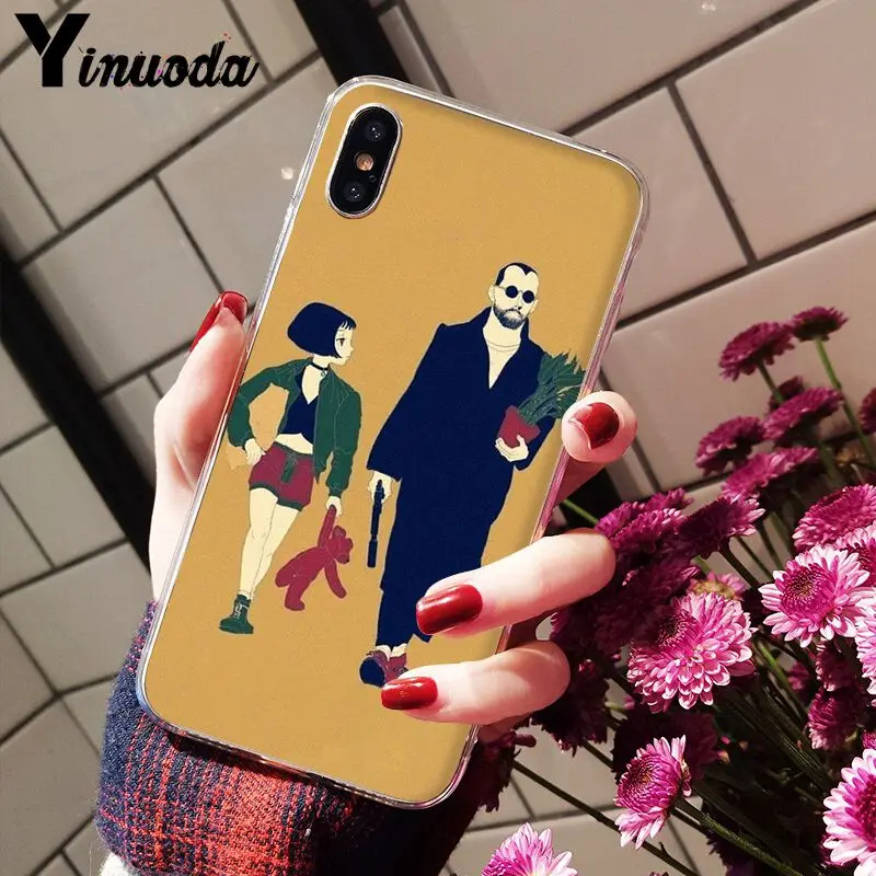 Новый чехол для телефона Yinuoda Leon Matilda Natalie Portman Apple iPhone 8 7 6 6S Plus X XS MAX 5 5S SE XR |