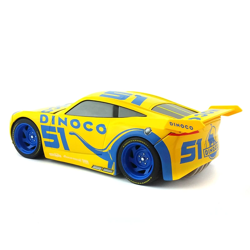 Disney Pixar Cars 3 Big Dinoco Cruz Ramirez металлическая литая под давлением игрушечная машина 1:24
