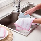 235 шт.компл. хлопчатобумажная марлевая салфетка для очистки тряпка Впитывающее кухонное полотенце для мытья окон тонкое полотенце s многоцелевая ткань