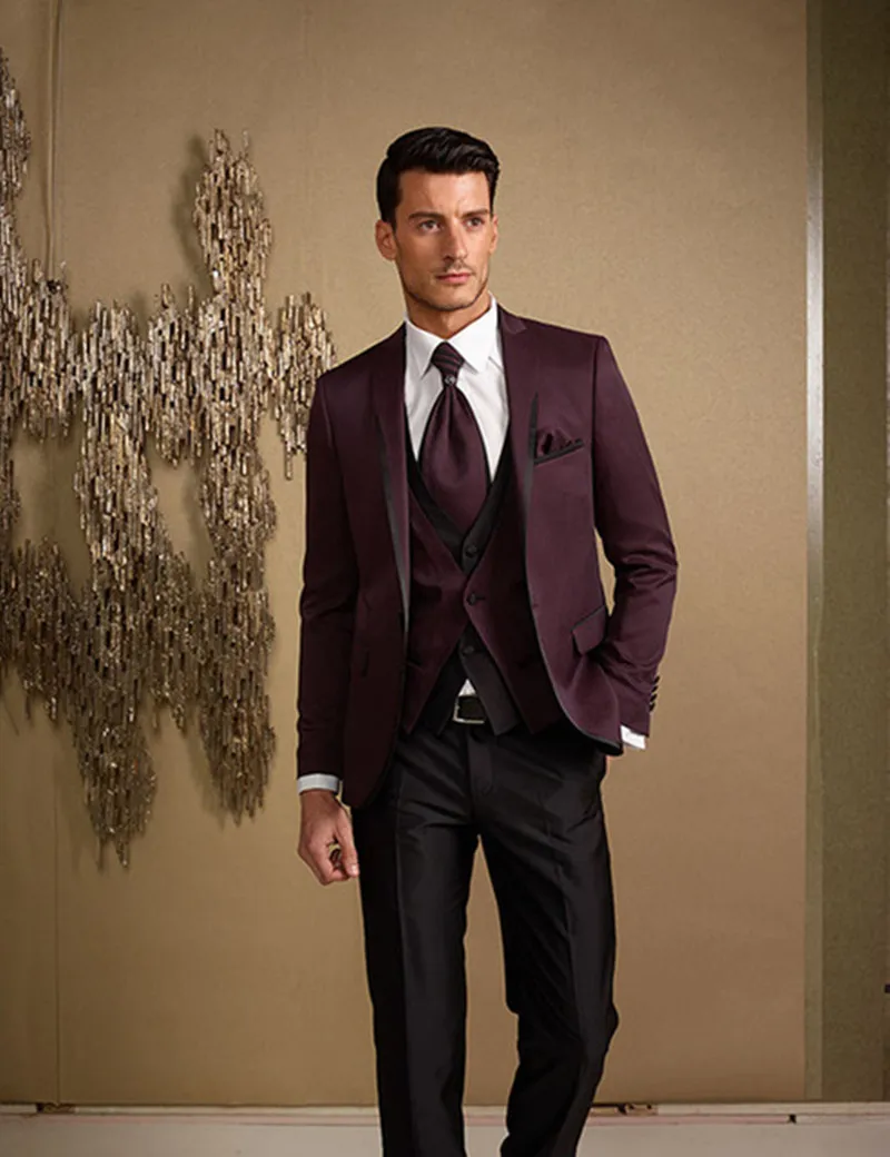 Новый мужской красный пиджак Terno Masculino костюм homme приталенный 2017 свадебные