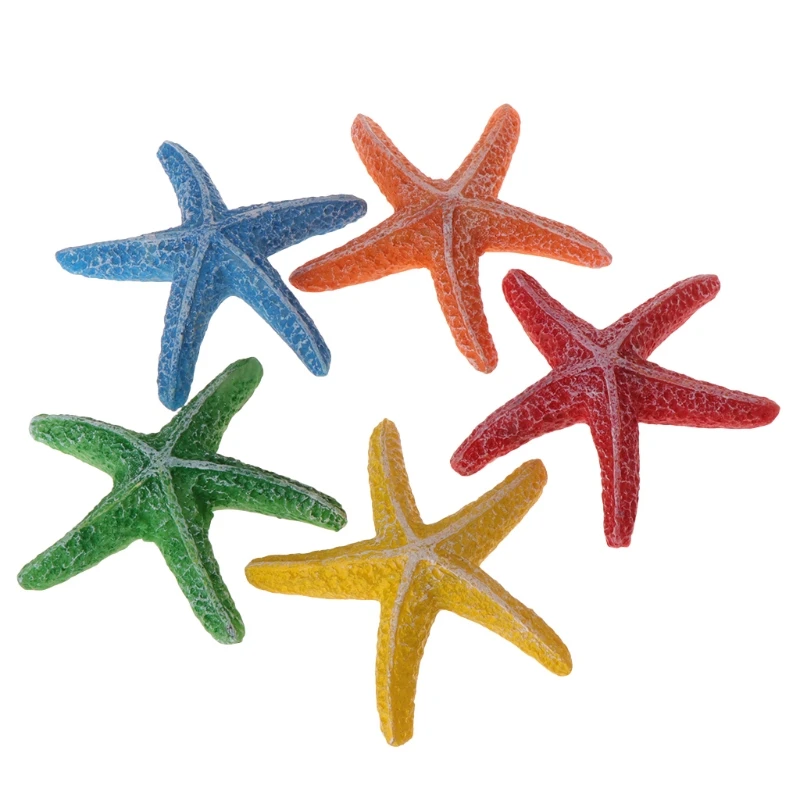 1 шт. смешанные цвета на пару морская звезда рыба ремесло аквариум украшения для