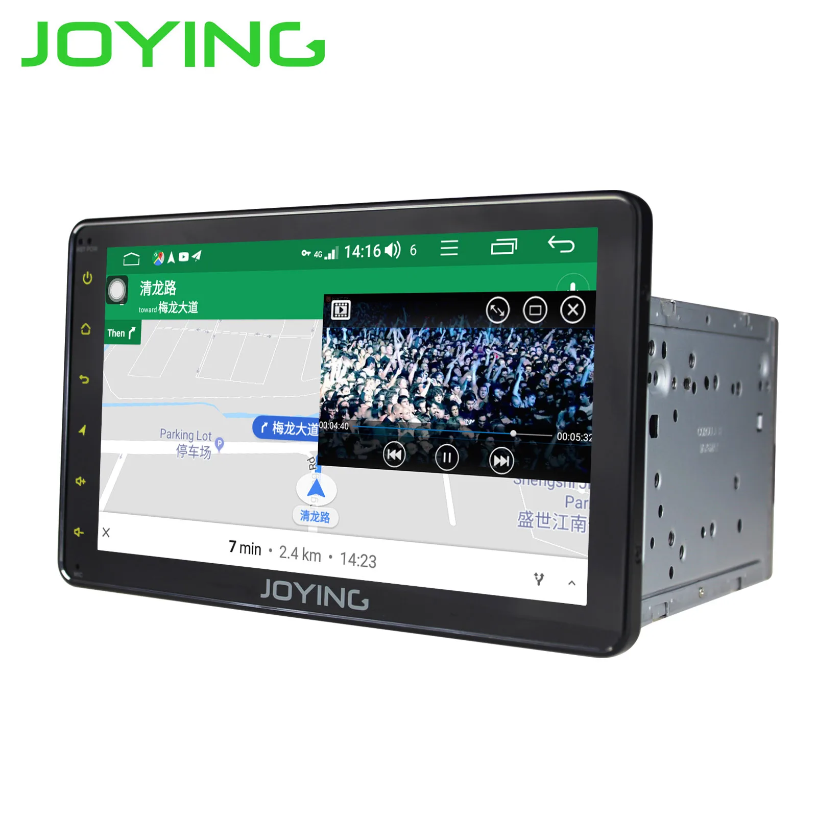 Автомобильный радиоприемник JOYING 2 din 8 &quot Android 1 Восьмиядерный 4 + 64 ГБ GPS