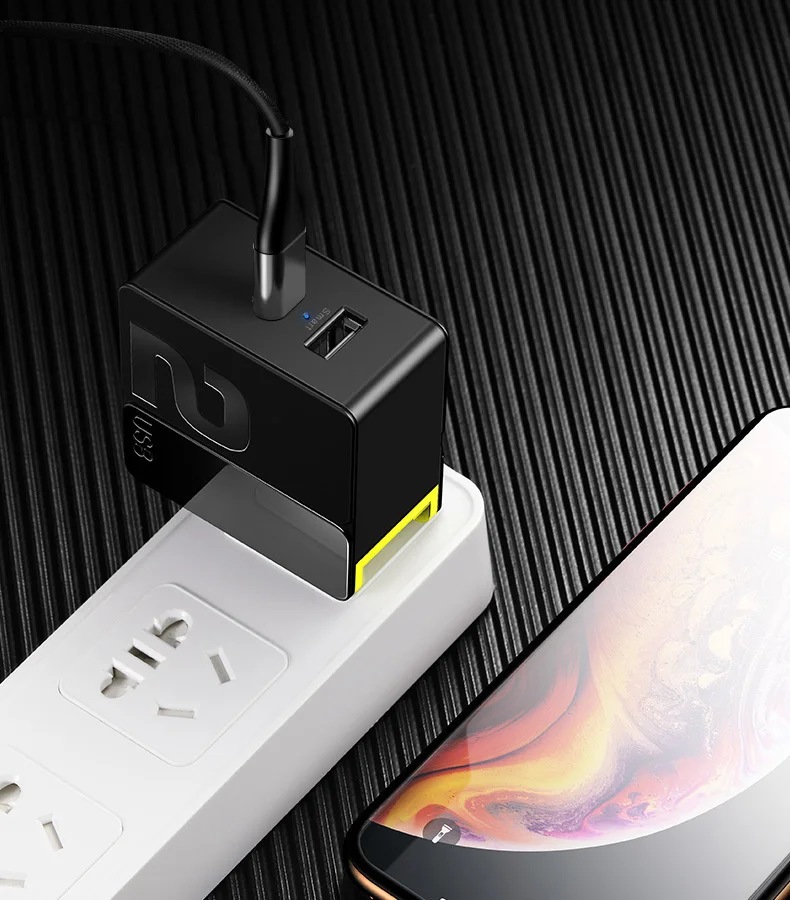Rock 2 USB зарядное устройство адаптер для samsung 30 Вт Qc 3,0 Быстрая зарядка стены/путешествия зарядное устройство для смартфонов мобильного телефона зарядное устройство США штекер
