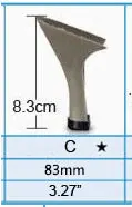 3.27 inch heel Cdso/Танцевальная Брендовая обувь; коллекция 10316 года; Черная танцевальная обувь с вырезами; Танцевальная обувь для латинских танцев momen/salsa; женская Обувь для бальных танцев - Цвет: 3.27 inch heel