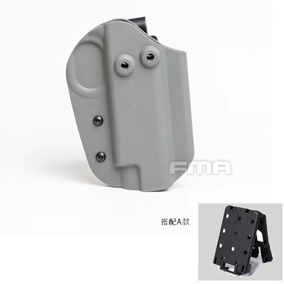 Tactical FMA KYDEX Holster For 1911 Hunting Accessories Gun Case Pistola Airsoft Colt 1911 Military Gun Holder - Цвет: Gray A