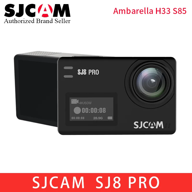 SJCAM SJ8 Pro & Plus Air WiFi дистанционный шлем Спортивная Экшн камера полный комплект