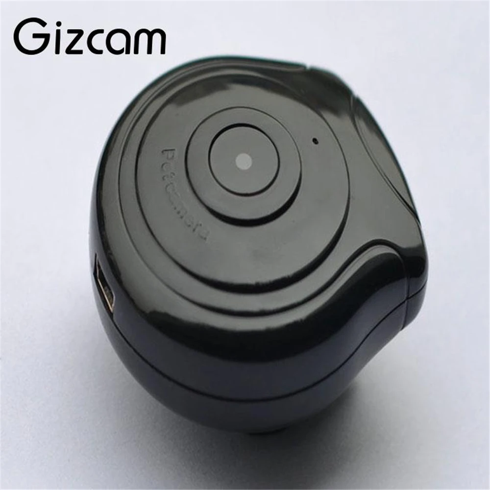Мини камера Gizcam для собак кошек щенков HD ошейник видеорегистратор монитор