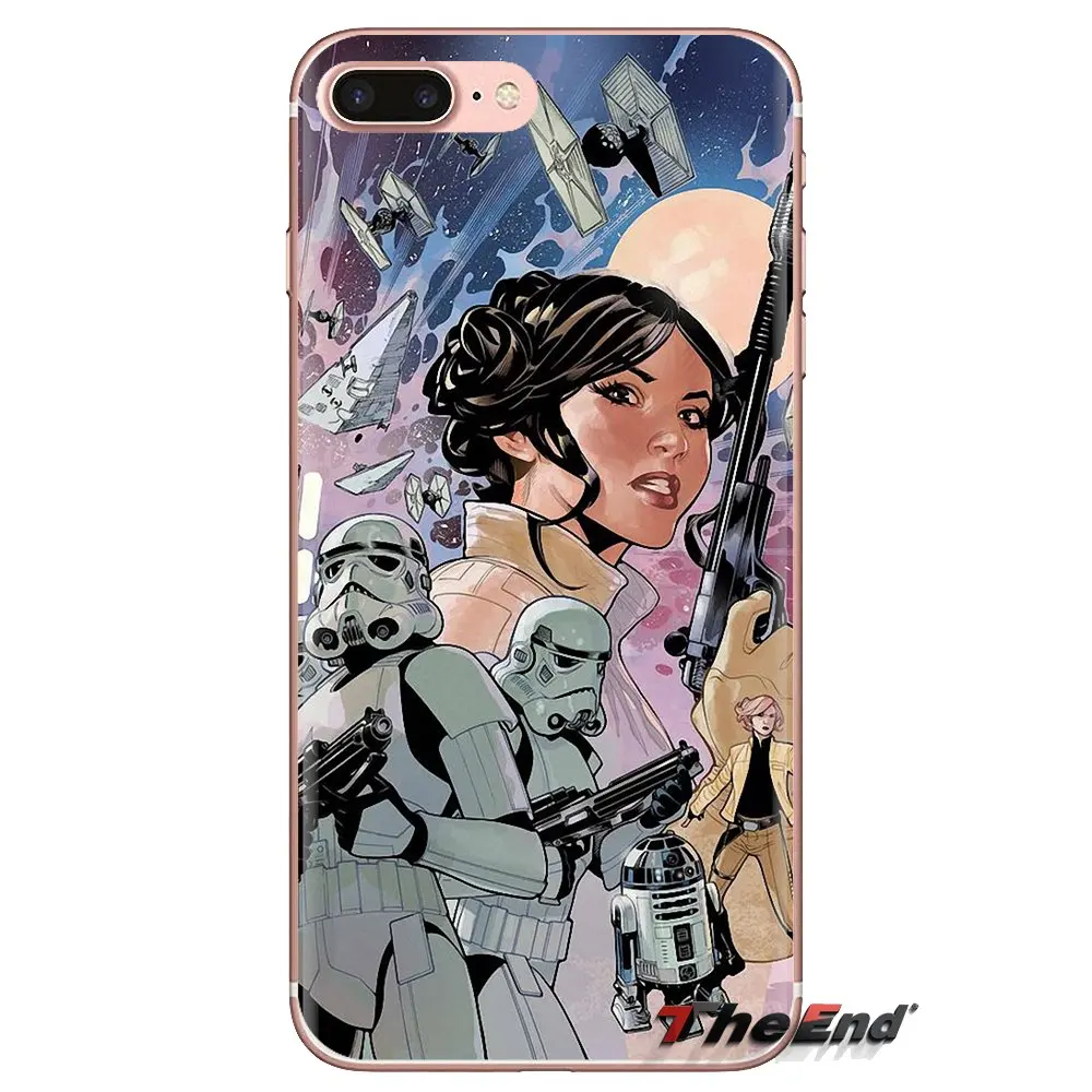 Чехол из ТПУ с изображением леи "Звездных Войн" Alderaan для HTC One U11 U12 X9 M7 M8 A9 M10 E9 Plus