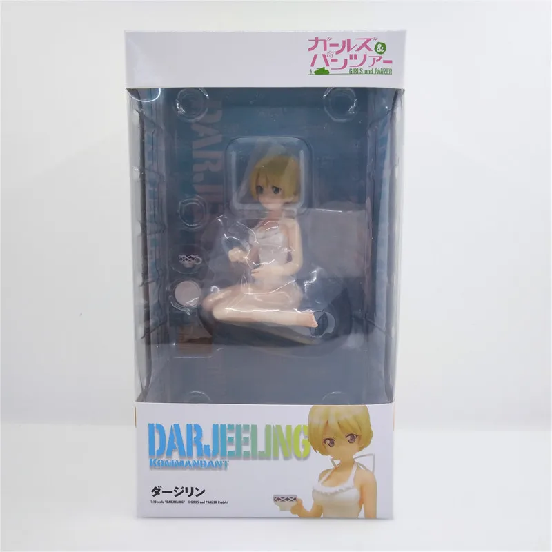 3.93&quot New Japanese Anime sexy cute Darjeeling Wave girl und panzer Queens Action Figure PVC Collection Model toys christmas gift | Игрушки