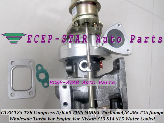 Бесплатная Доставка T25 T28 T25T28 T25/T28 T25/28 W C турбо для Nissan S13 S14 S15 CA18DET 1.8L SR20DET 2.0L Comp AR.60