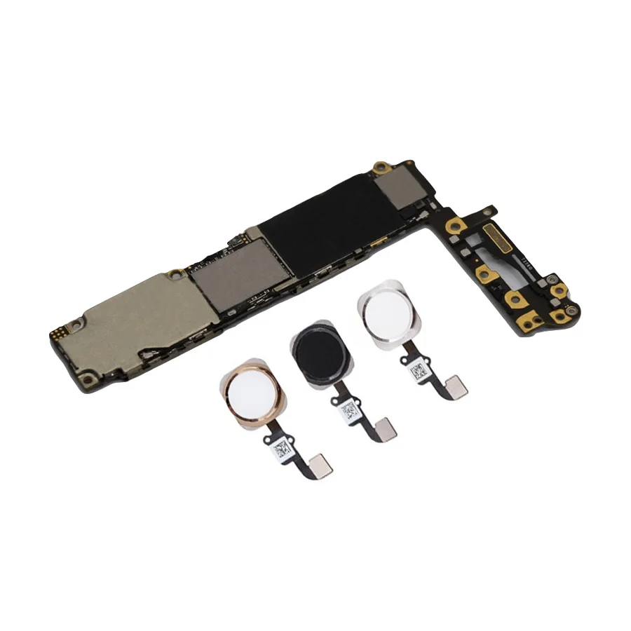 Заводская Разблокировка для iphone 6 4,7 дюймов материнская плата с/без Touch ID для iphone 6 материнская плата 16 Гб/64 Гб/128 ГБ