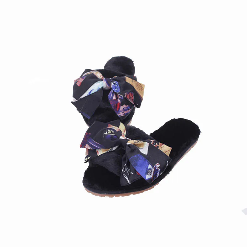 Домашние тапочки для женщин коллекция 2018 года зимние теплые уютные домашняя