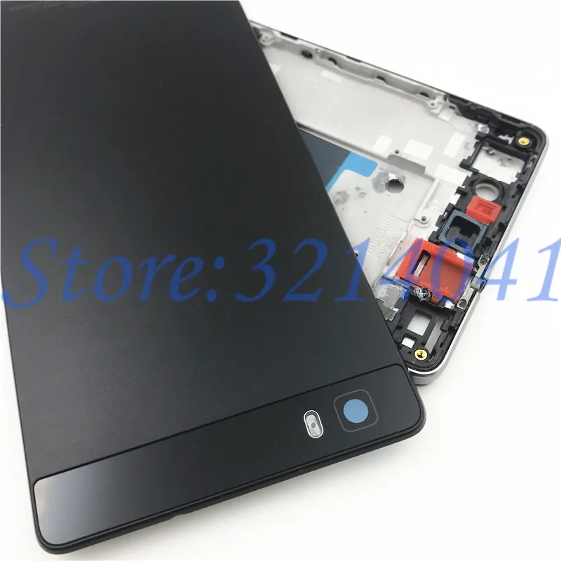Новый Полный Корпус Шасси для Huawei P8 Lite 2015 LCD передняя рамка + задняя крышка батареи