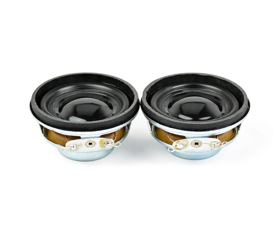AIYIMA 2 шт 40 мм портативная аудио Колонка 1,5 дюймов HiFi 4Ohm 3 Вт Полнодиапазонный динамик для Bluetooth громкий динамик DIY