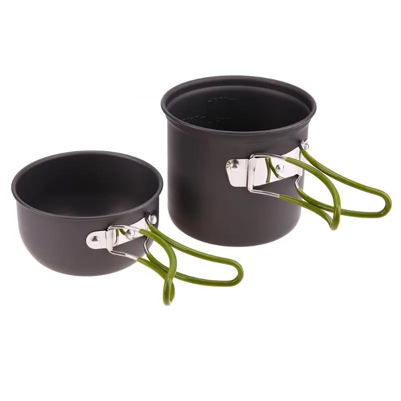 Новинка, Ультралегкая походная посуда для походов, походов, пикника, альпинизма, посуда, кастрюля для 1-2 человек, антипригарные кастрюли, кастрюли, миски
