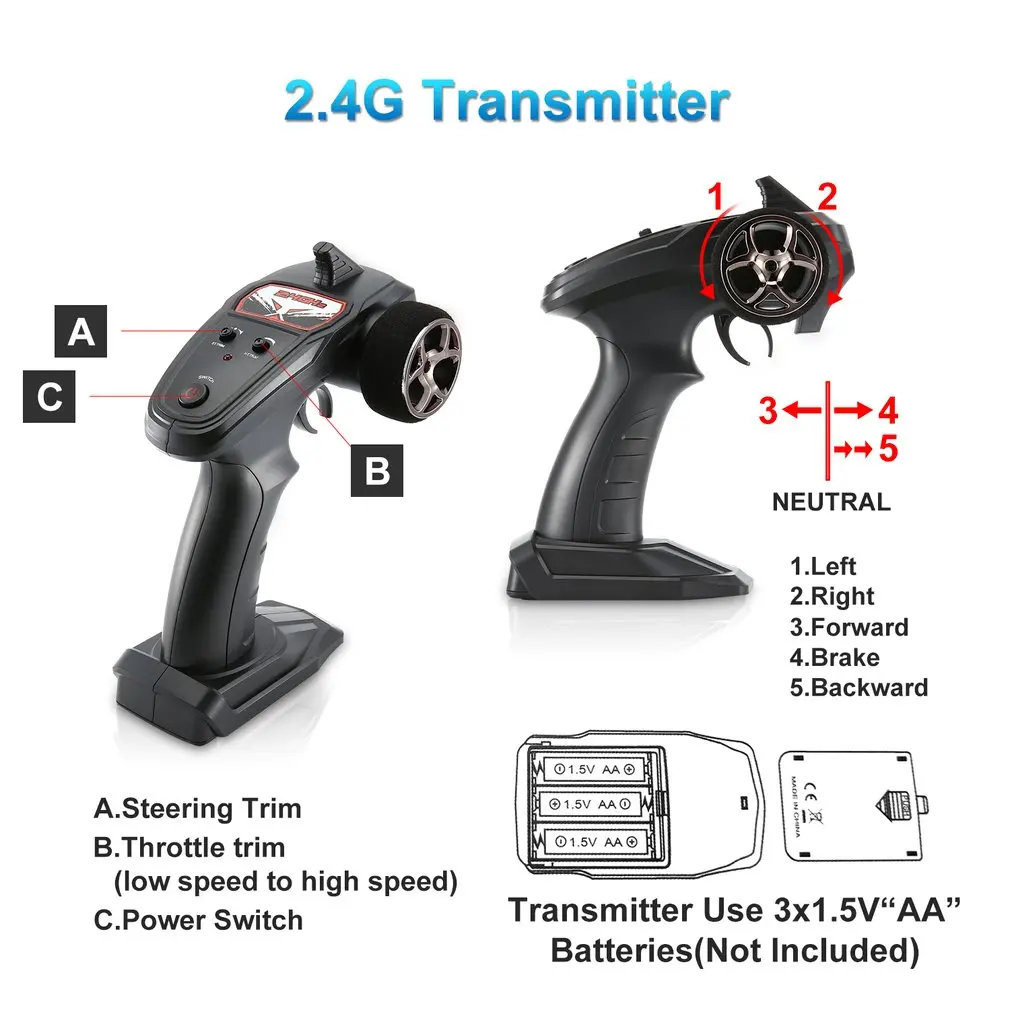 G173 1/16 2,4G 4WD независимая подвеска 40 км/ч высокая скорость гоночный автомобиль скалолазание дистанционное управление Багги дорога RC модель автомобиля игрушка