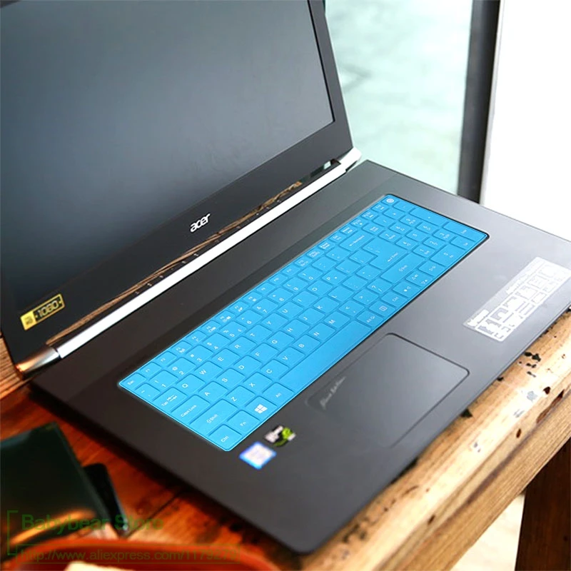 Силиконовая защитная накладка для клавиатуры 15 6 17 3 дюйма Обложка Acer Aspire V15 V17 Vn7 592G
