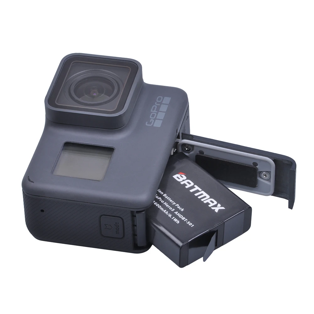 Batmax 3 шт. для Gopro 7 AHDBT-501 батарея+ светодиодный USB 3 слота зарядное устройство с портом type C для Gopro 5 Gopro 6 Gopro8 Экшн-камера