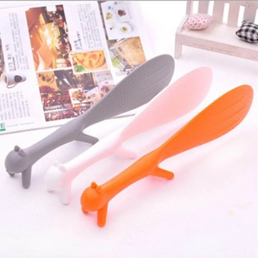 Рисовая ложка совок белка антипригарная Милая кухонная посуда для супа ковш