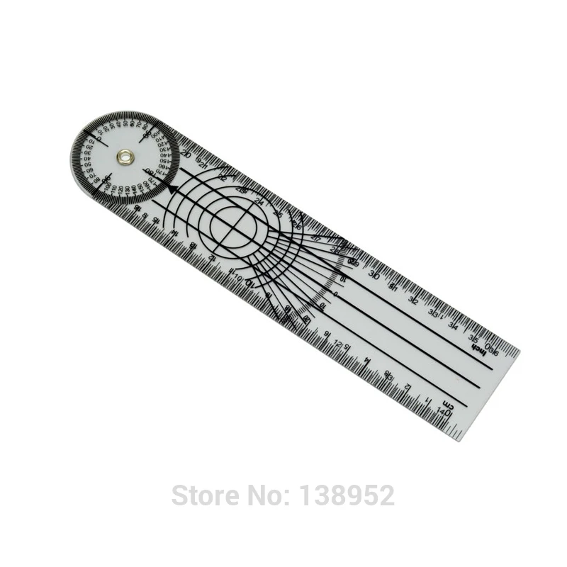 360 градусов измерительный инструмент Шпинели Гониометр транспортиры