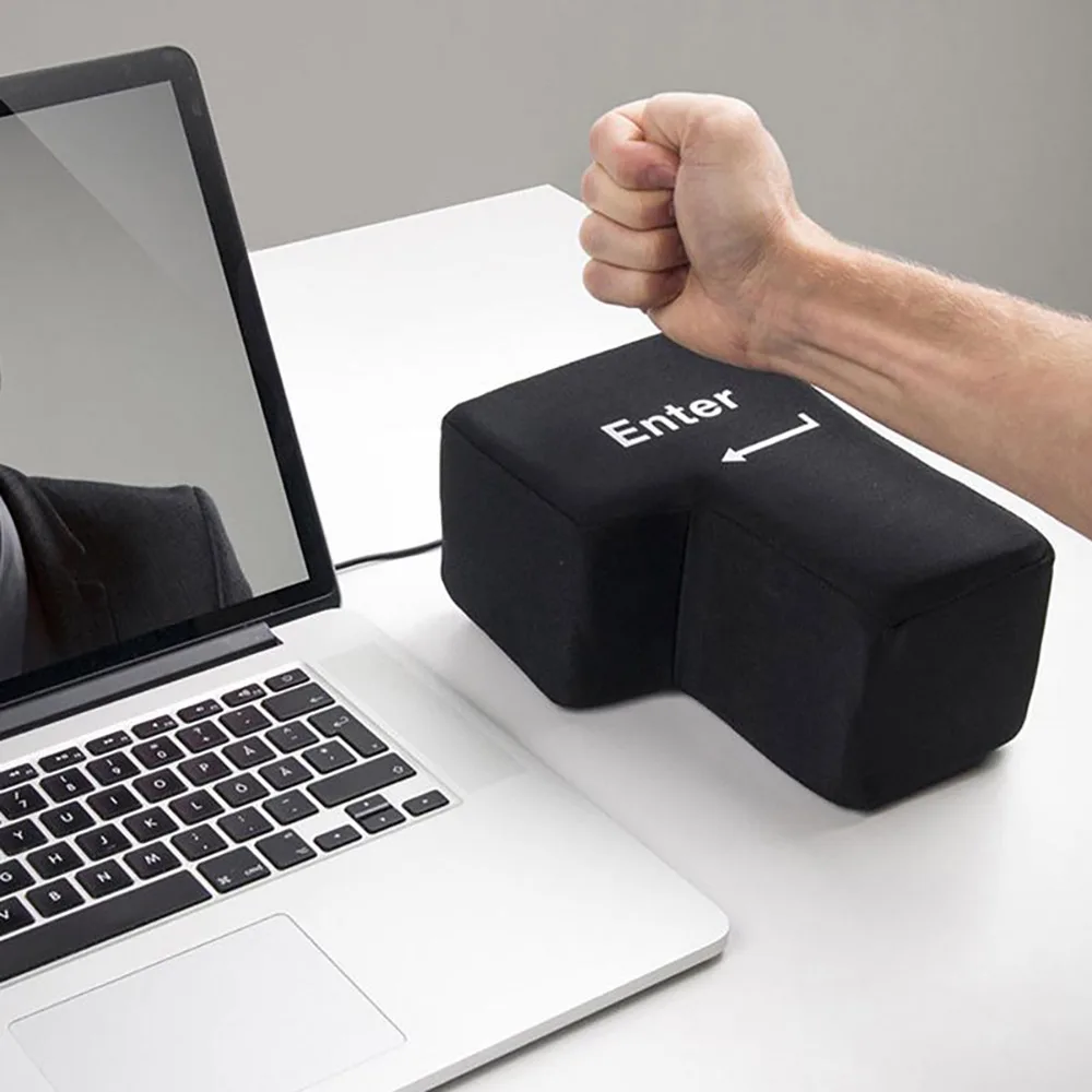 Компрессионная подушка с кнопками USB нерушимая офисная игрушка для компьютера