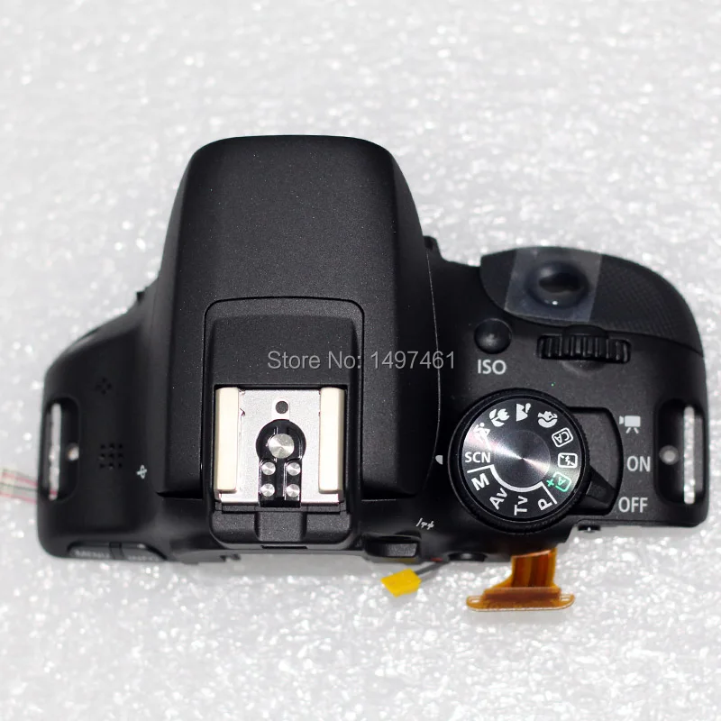 Superior com Botão Peças de Reparo para Canon Nova Tampa Interruptor Rebel Sl1 Beijo x7 Ds126441 Slr Eos 100d